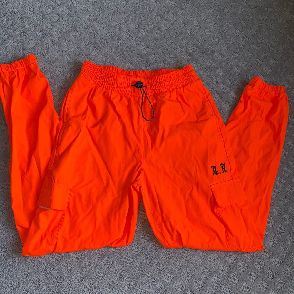 Forever 21 Teen Orange Cargo Pants